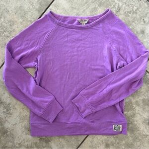Lucky brand girls purple sweater - size m (10/12)